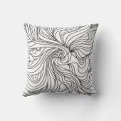 波線 クッション (裏面)