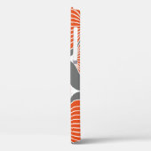 波線：ジオメトリックヴィンテージパターン。 Case-Mate iPhoneケース (裏面 / 左)