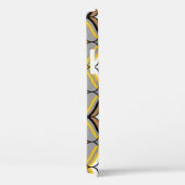 波線、継ぎ目のない幾何学的パターン。 Case-Mate iPhoneケース (裏面 / 右)