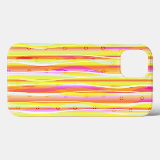 波線 Case-Mate iPhoneケース (裏面 (横))