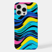 波線 iPhoneケース (裏面)