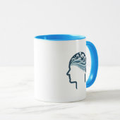 波考え マグカップ (正面右)