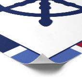 波航海の子供部屋輪 ポスター (角)