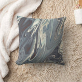 波落ちたの芸術 |最高のモダン絵画抽象芸術 クッション (ブランケット)