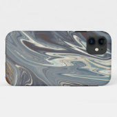 波落ちたの芸術 |最高のモダン絵画抽象芸術 Case-Mate iPhoneケース (裏面(横))