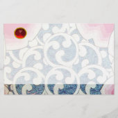 波赤ルビー 便箋 (正面)