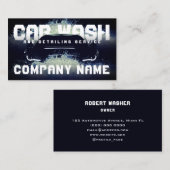 波車のを洗う 名刺 (正面/裏面)