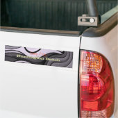 波都市ハンチングトンビーチのバンパーステッカー バンパーステッカー (トラック上)