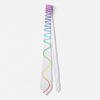 波長のタイ ネクタイ
