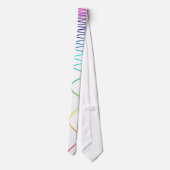 波長のタイ ネクタイ (裏面)