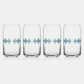 波長レトロインスパイア ガラス缶 (左)