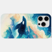 波間に踊るシャチ Case-Mate iPhoneケース (裏面 (横))