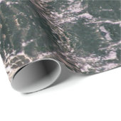 波飛んでいる上のカモメ ラッピングペーパー (ロールコーナー)