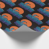 波鮮やかと日没 ラッピングペーパー (角)