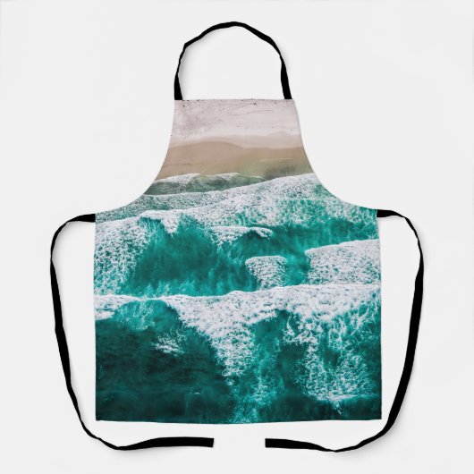 波 エプロン (正面)