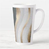 波 カフェラテマグ (右)