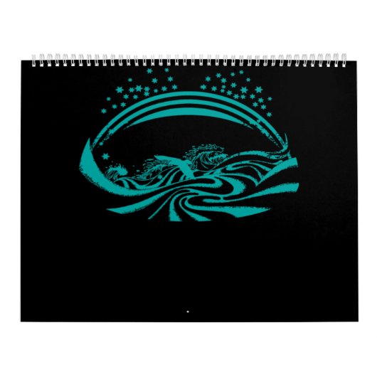 波 カレンダー (カバー)