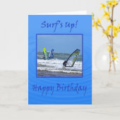 波! カード (黄色い花)