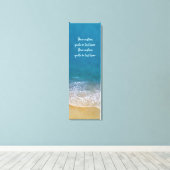 波 キャンバスプリント (インサイチュ (ウッドフロア))