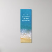 波 キャンバスプリント (正面)