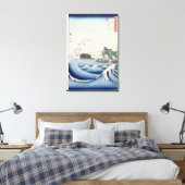 波 キャンバスプリント (インサイチュ (寝室))