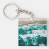 波 キーホルダー (正面)