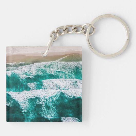 波 キーホルダー (裏面)