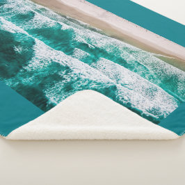 波 シェルパブランケット