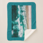 波 シェルパブランケット (正面)