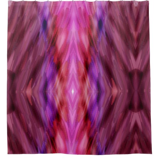 波 シャワーカーテン (正面)