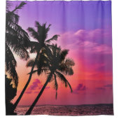 波 シャワーカーテン (正面)