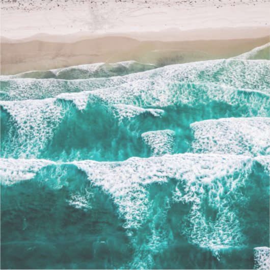 波 シール (正面)