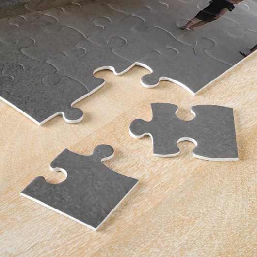 波 ジグソーパズル (側面)