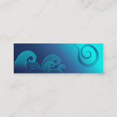 波 スキニー名刺 (裏面)