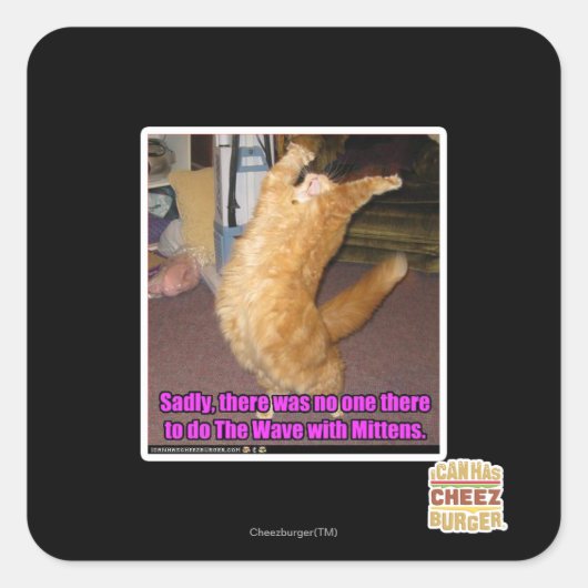 波 スクエアシール (正面)