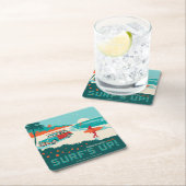 波 スクエアペーパーコースター (インサイチュ)