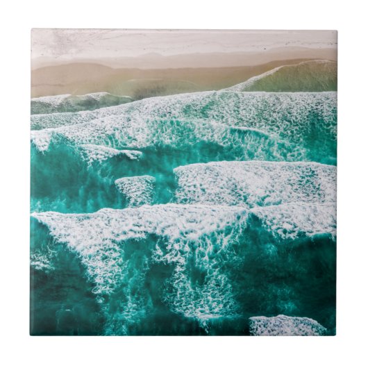 波 タイル (正面)