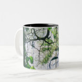 波 ツートーンマグカップ (正面左)