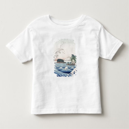 波 トドラーTシャツ (正面)