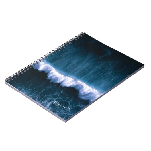 波 ノートブック (左側)