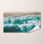 波 バスタオルセット (ハンドタオル)