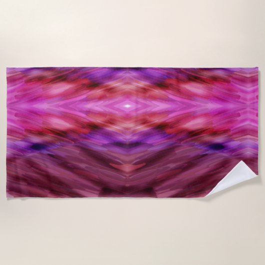 波 ビーチタオル (正面)