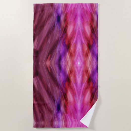 波 ビーチタオル (正面)