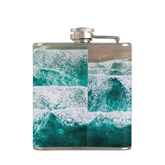 波 フラスク (裏面)