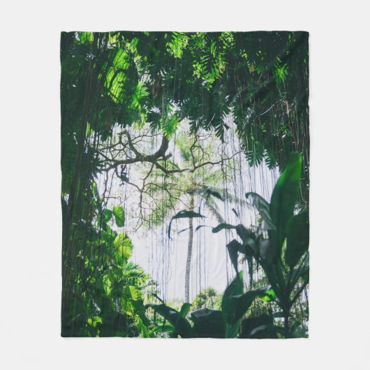 波 フリースブランケット (正面)