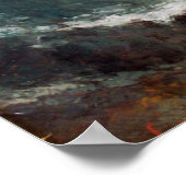 波 ポスター (角)