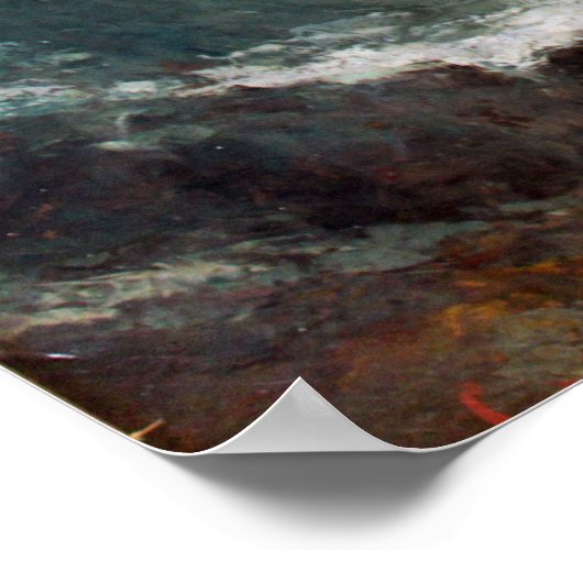 波 ポスター (角)