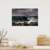 波 ポスター (キッチン)