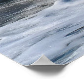 波 ポスター (角)