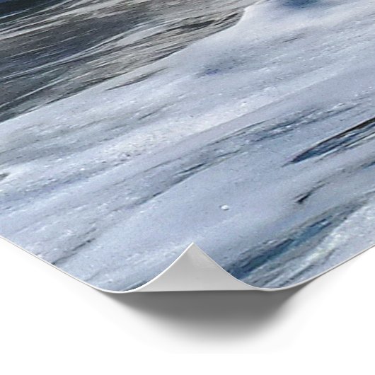 波 ポスター (角)